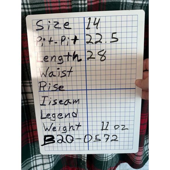 LL Bean Womens vintage made in the USA plaid button up shirt Gorpcore outdoor - Picture 8 of 8